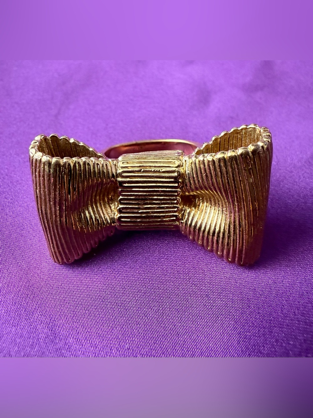 Kate Spade All Wrapped Up Bow Ring
